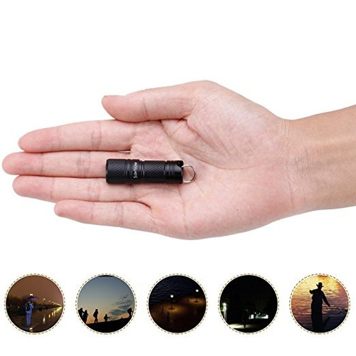 Mini Llavero Linterna Con Micro Usb Recargable Mini Linterna