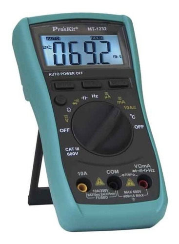 Tester Multimetro Digital Proskit Capacimetro Temperatura