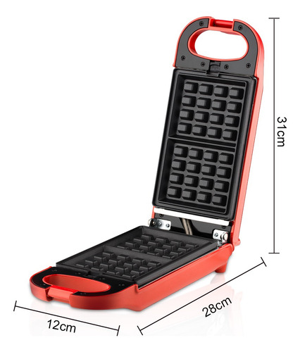 Maquina Para Waffles, Donas, Muffins 5 En 1 Premium