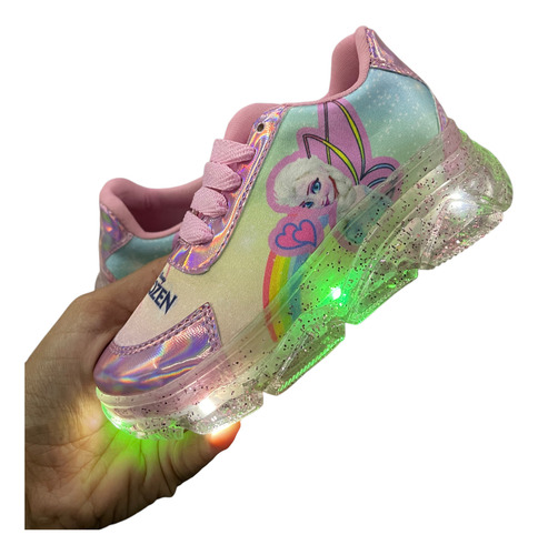 Tenis Infantiles Con Luces Led Mod. 26 0120