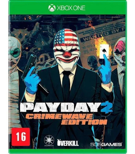 Jogo Payday 2 Crimewave Edition Xbox One Midia Fisica