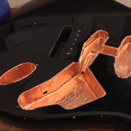 Imagen 2 de 4 de Cinta De Cobre Especial Para Apantallar Instrumentos