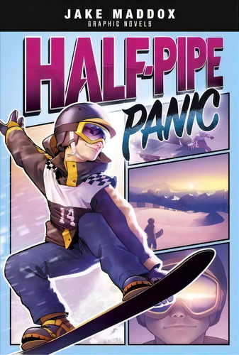 Half-pipe Panic, De Jake Maddox. Editorial Stone Arch Books, Tapa Blanda En Inglés