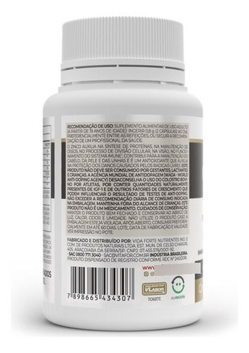 Colosfort Lactoferrin Plus (30 Caps) - Padrão: Único Sem Sabor