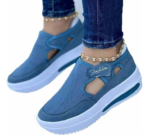 Spring Casual Sneakers, Women's Walking Shoes, Mesh Casual