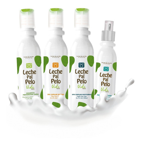 Kit Leche Pal Pelo Vida Detox 250 Ml - mL a $105