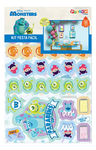 Kit Festa Fácil Ursinho Pooh Decoração De Aniversário
