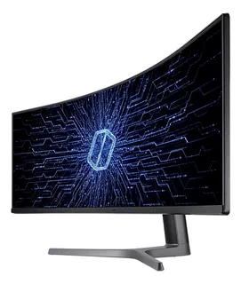 Monitor Gamer 49 Samsung Qhd Curvo 120hz 5ms 49rg90sslx 1 Color Negro