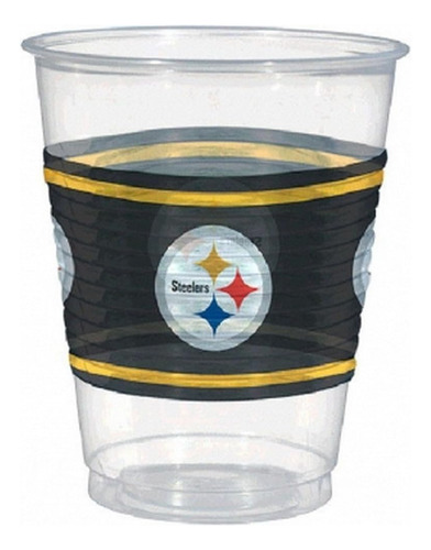 Vasos De Plástico Desechables De Pittsburgh Steelers D...