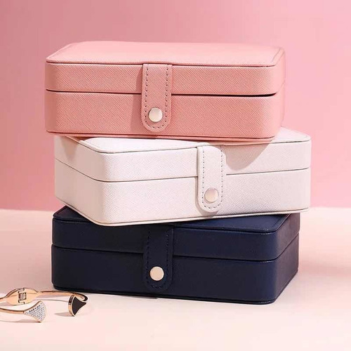 Imagen 9 de 9 de Caja Alhajero Organizador De Joyas Anillos Accesorios
