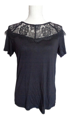 Blusa H & M Talla Xs, Nueva Sin Etiqueta, Strech, Encaje Hom