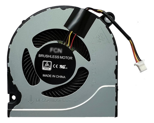 Cooler Interno Para Dell Nitro 5 An515 52, 4 Pines