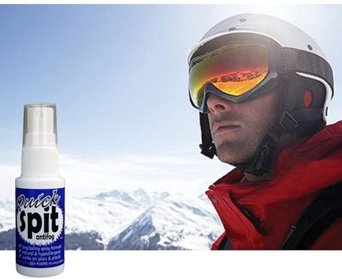 Imagen 3 de 5 de Aerosol Quick Spit Desempañante Antifog Para Visores Cascos