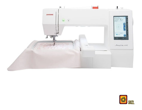 Máquina Bordadora Doméstica Janome Mc400e Memory Craft