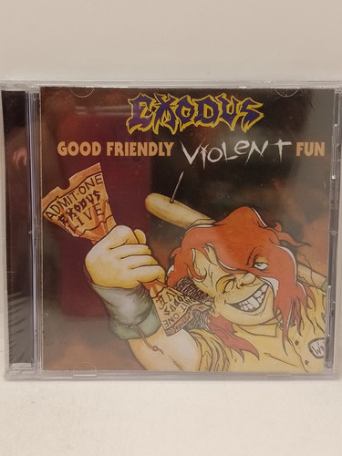 Exodus Good Friendly Violent & Fun Cd Nuevo 