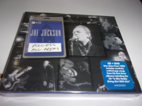 Cd Dvd Joe Jackson Access All Areas Nuevo Europeo 31d