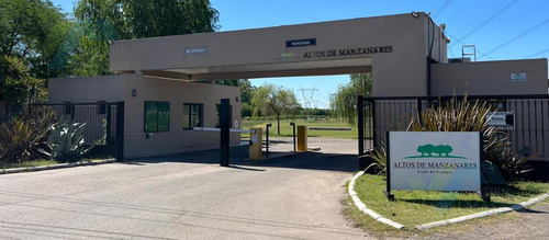 Terreno Lote En Altos De Manzanares, Pilar- Amplio, Luminoso, Oportunidad