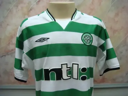 Camisa Futebol Celtic Glasgow Escocia Umbro Jogo Antiga 2290