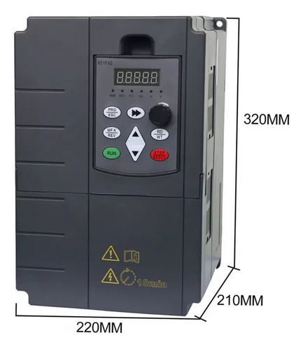 Inversor De Frequência 30cv 380v 45a 22kw + Nf