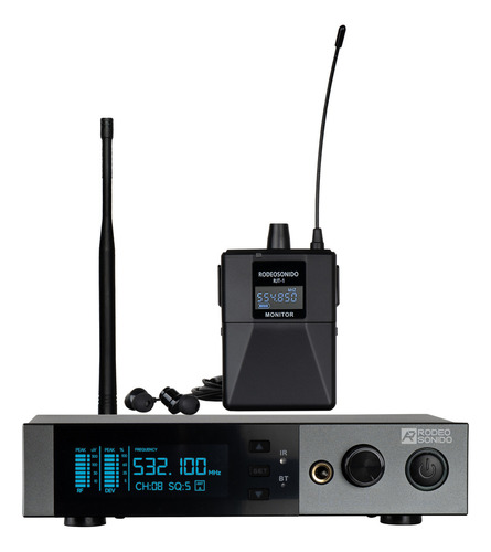 Sistemas Monitor Rs Rjt101 1 Canal Mono In Ear 2 Receptores