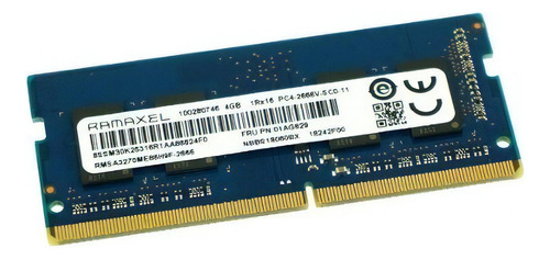 Memoria RAM 4GB 1 Ramaxel RMSA3270ME86H9F-2666