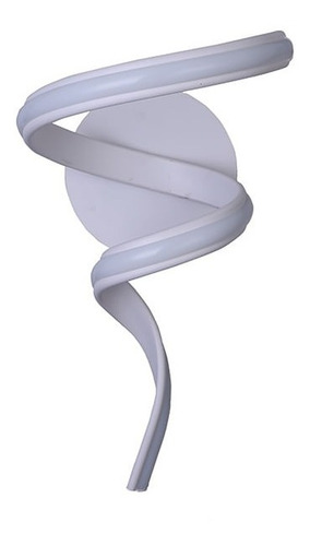 Arandela Fluire Branco 40cm 12w 3000k Re007w Bella