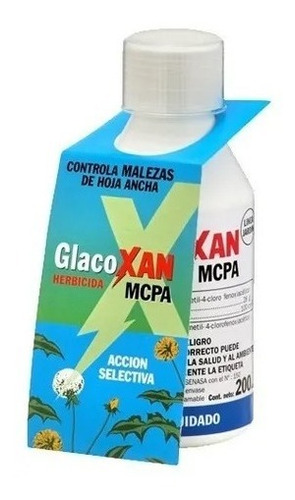 Glacoxan Mcpa Herbicida Acción Selectiva Elimina Yuyo Maleza