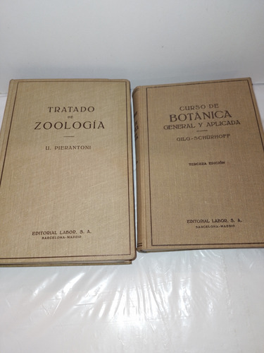 Tratado De Zoologia(pierantoni) Y Curso De Botanica Gral Apl