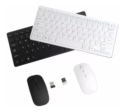 Combo De Teclado Y Mouse Inalambrico Mini Jp3 Español (Ñ)