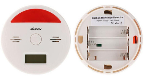 Detector De Humo Moderno, Mxsku-001, Alarma Visual Roja, Sen