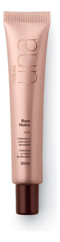Natura Una - Base Matte Fps 15 - Claro 6