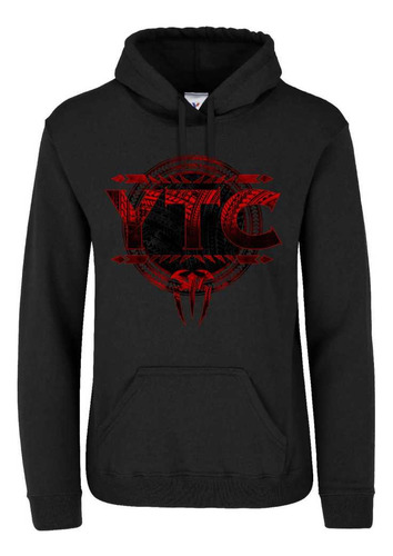 Sudadera Roman Reigns Ytc Tu Jefe Tribal Wrestling Con Gorro