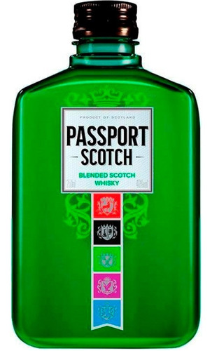 Whisky Passport Scoth Blended Petaca 250ml Original 