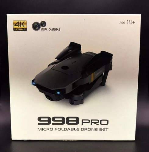 Drone Con Camara 4k Wifi 998 Pro Para Celular Control