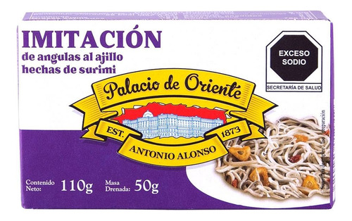 3 Pza Surimi Palacio De Oriente Imitación Angulas Al Ajillo