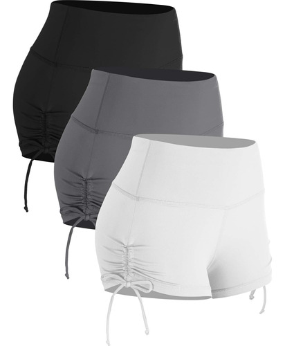 Cadmus Pantalones Cortos Deportivos Para Mujer, Paquete De 3