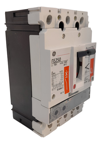Disjuntor Caixa Moldada Ge Eletrônico 250a 150ka 415vca 3p