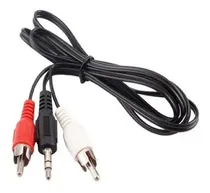 Comprar Cable Y 2 Plug Rca A Plug 3.5 1.80m