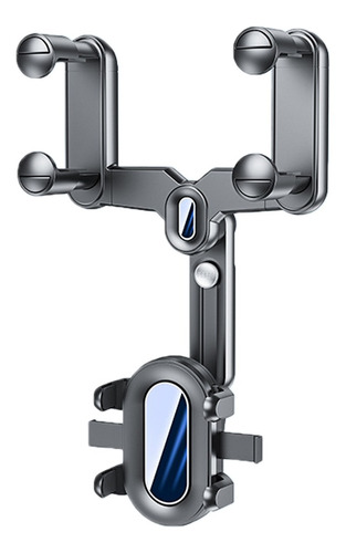 Suporte Espelho Retrovisor Interno Gps Flexível 360° Segurar