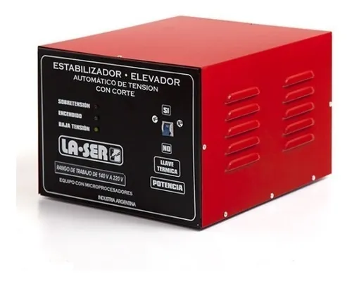 Elevador De Tensión Automático 24kva Rango 110v - 265v Laser