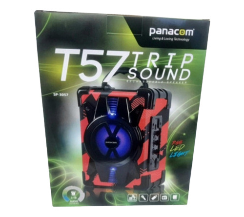 Parlante Portátil Panacom (sp-3057) T57 Radiofm Usb / Tf 15w