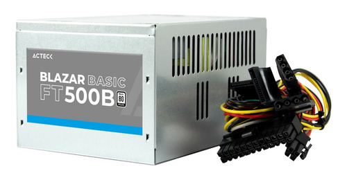 Fuente De Poder Acteck Atx Caja 12 Bulk Blazar 500w 24pin