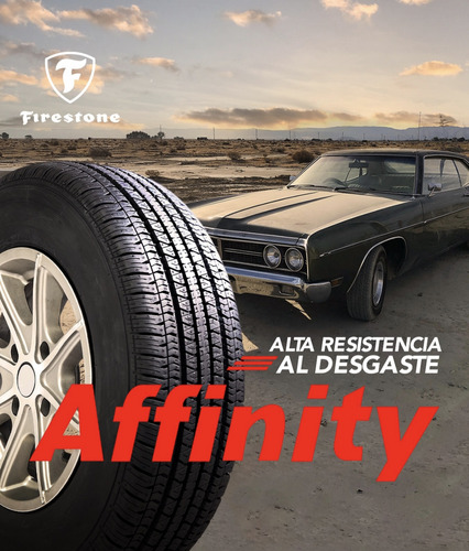 Caucho 195-75-14 Firestone Affinity 