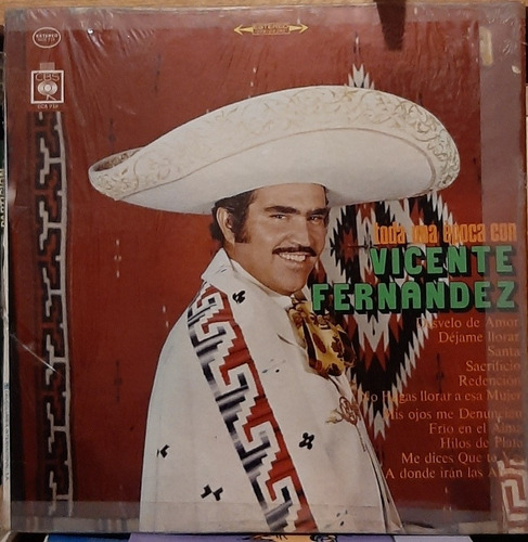 Disco Lp Vicente Fernández Toda Una Época #5389