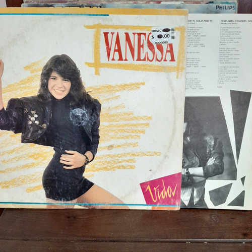 Vinilo Vanessa Vida Con Insert  M2