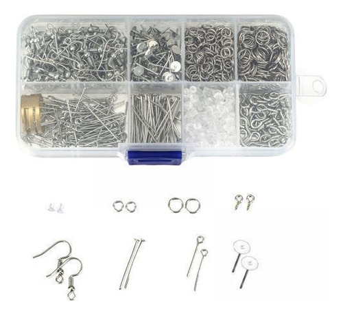 3 Kit De Suministros Para Hacer Aretes Espalda De Aretes Diy