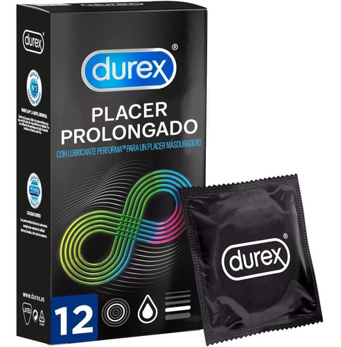 Durex Placer Prolongado 12 Pack Condones 36 Preservativos