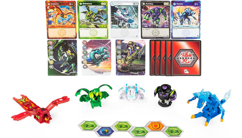 Bakugan Geogan Brawler Hyenix E Insectra Geogan