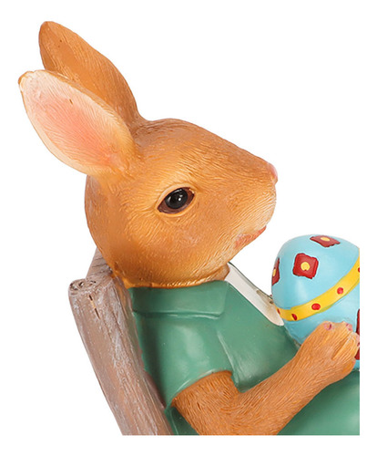 Mecedora Con Forma De Conejo, Diseño De Huevo De Pascua, Pin