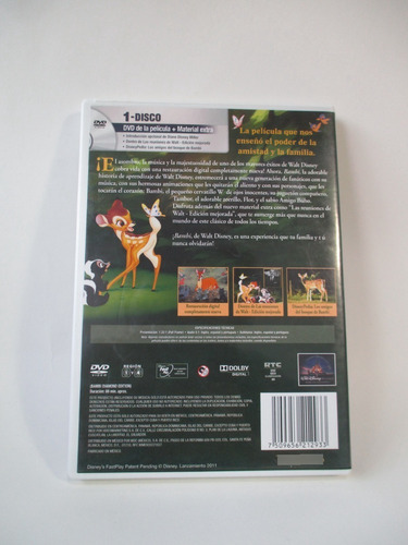 Disney El Rey León Bambi Originales (Usado)